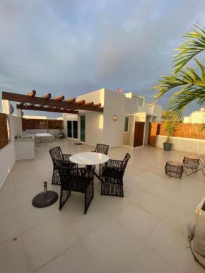 exclusive luxury 3 BR PENTHOUSE apartment in aldea zama. 2 stories, private pool. gym